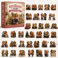 Advent Calendar For Adults with 24 Collectible Figurines