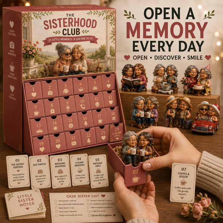 Advent Calendar For Adults with 24 Collectible Figurines