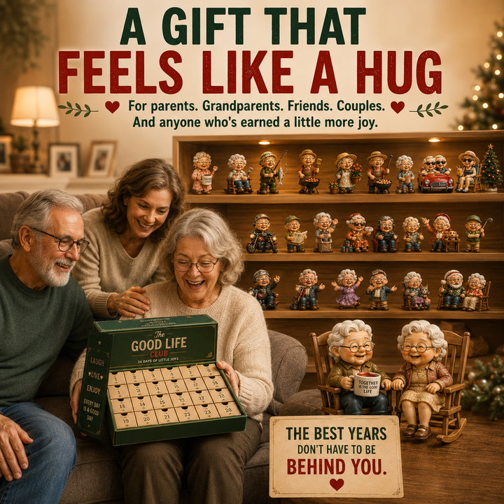 Advent Calendar For Adults with 24 Collectible Figurines