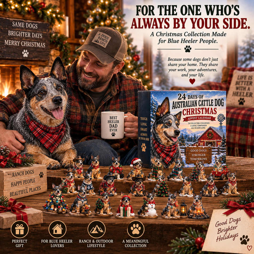 Collectible Australian Cattle Dog Advent Calendar
