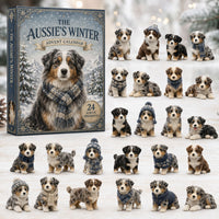 Dog Advent Calendar with 24 Ornaments
