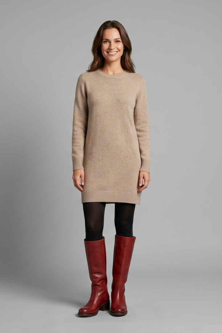 Esme | Women's Pull-On Block Heel Mid Calf Boots