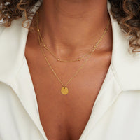 Women's Gold Layered Pendant Necklace