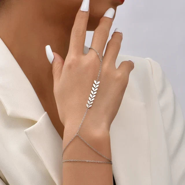 Joanne | Women's Delicate Hand Harness Bracelet