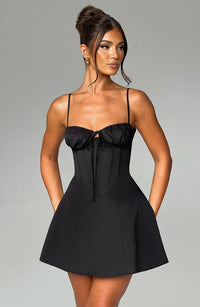 Liana | Women's Short Corset Tie-Back Homecoming Dress