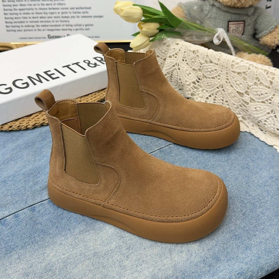 Michelle | Women's Non Slip Suede Chelsea Boots