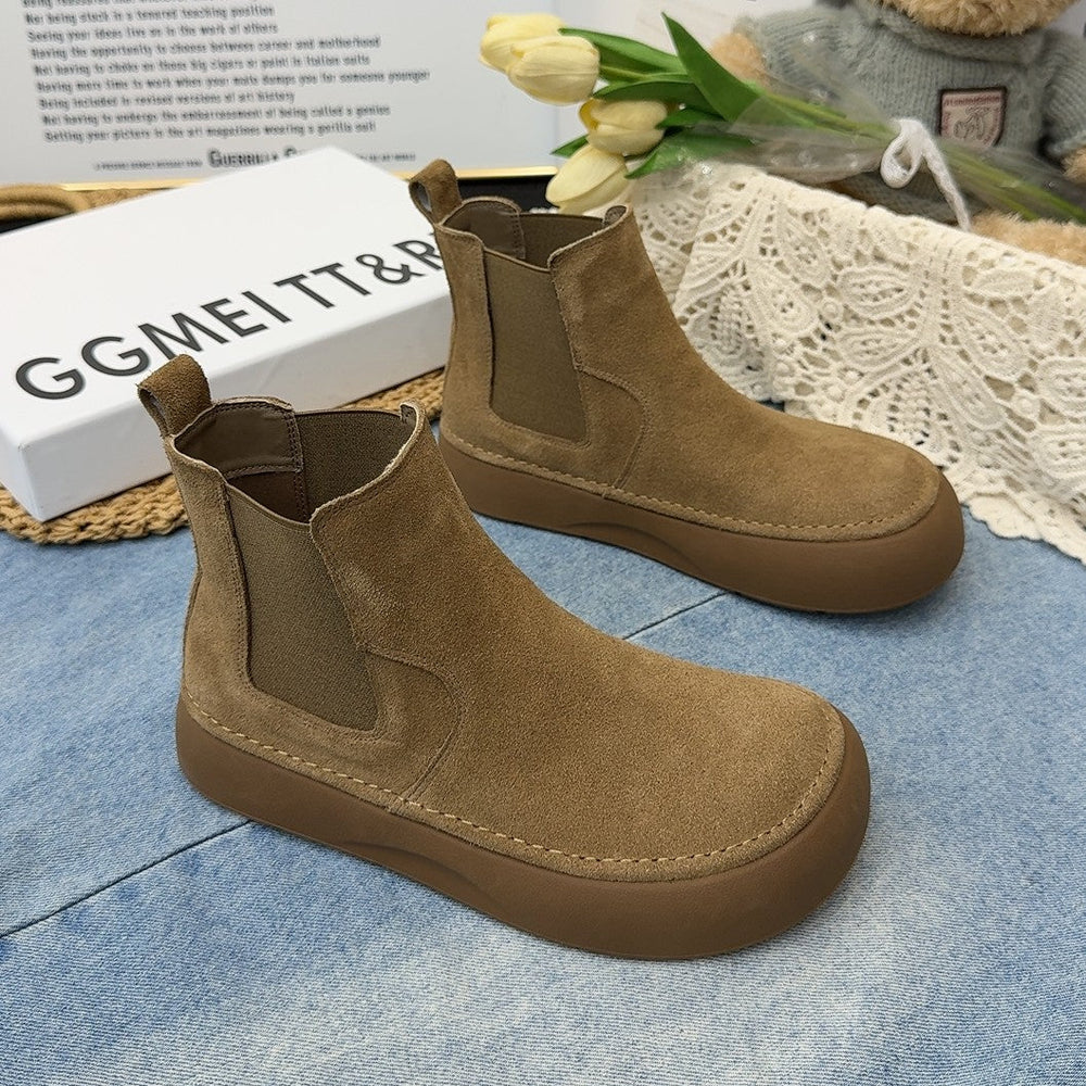 Michelle | Women's Non Slip Suede Chelsea Boots