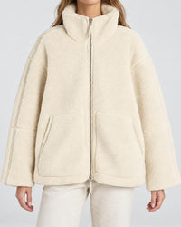 Nicola | Women's Oversized Teddy Fleece Jacket