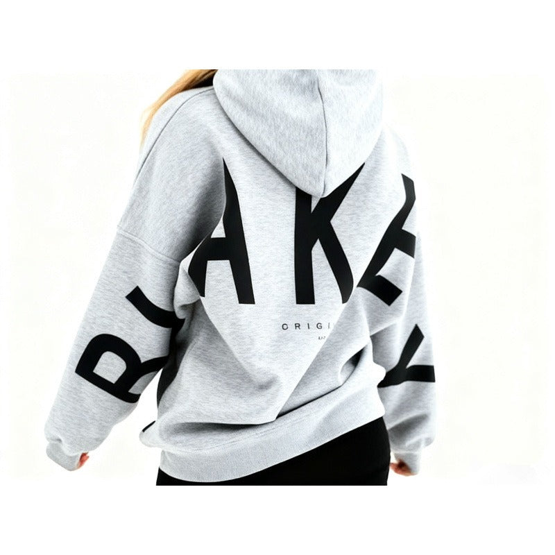 Grey / Black Print