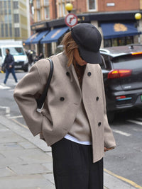 Poppy | Women's Elegant Wool Pea Coat