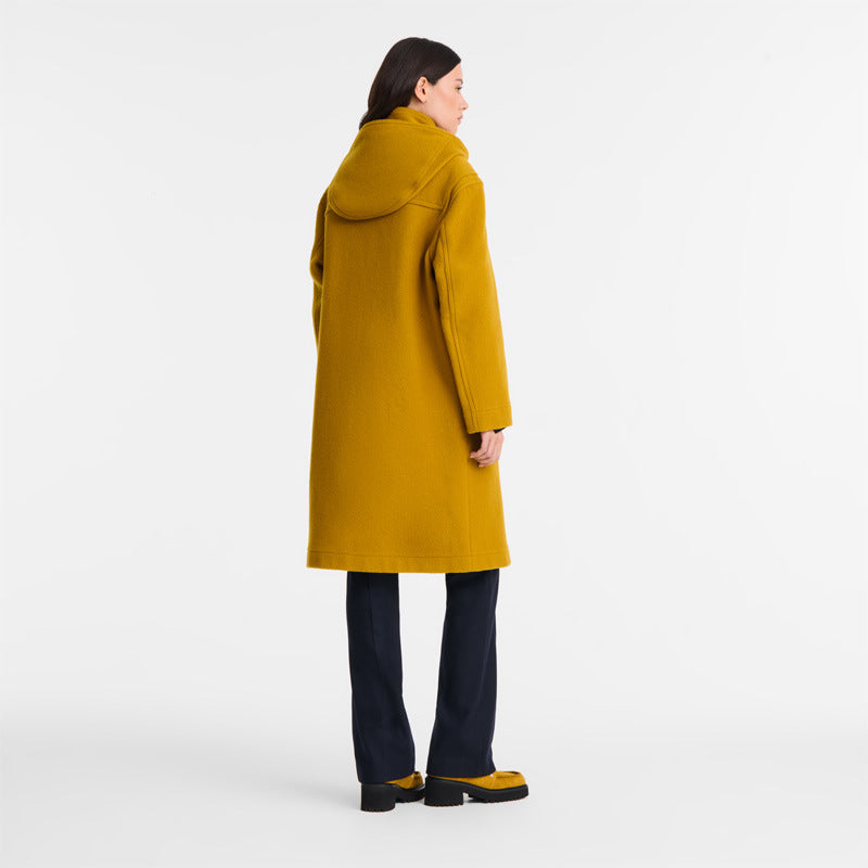 Ruby | Women's Oversized Long Hooded Wool Duffle Coat