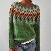 Summer | Women's Cozy Patterned Christmas Sweater