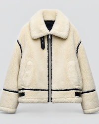 Emma | Women's Cozy Sherpa Teddy Coat