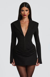 Sienna | Women's Long Sleeve Tailored Cocktail Dress