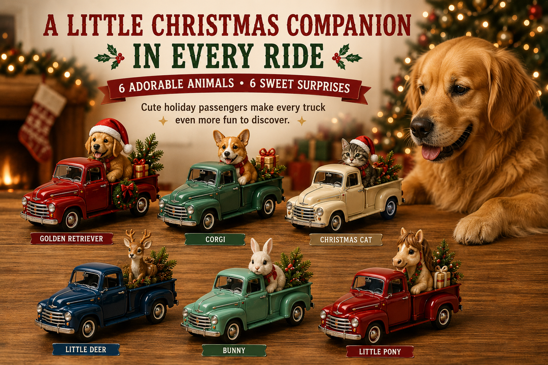 Vintage Truck Advent Calendar